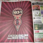 Indie 103.1 Ad in the L.A. Weekly